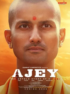 Ajey: The Untold Story of a Yogi 2025 Hindi Movie Poster