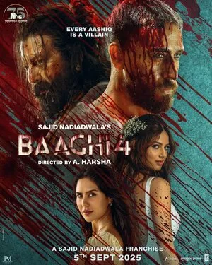 Baaghi 4 2025 Hindi Audio Movie Poster