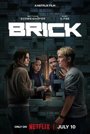 Brick 2025 Hindi Dual Audio Movie Poster