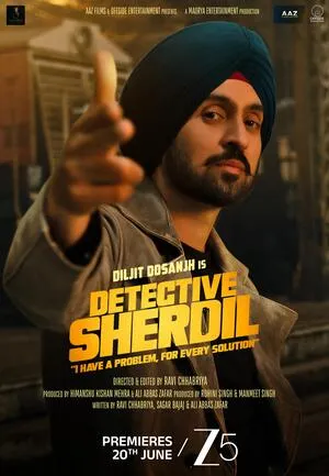 Detective Sherdil 2025 Hindi Audio Movie Poster
