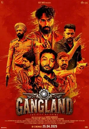 Gangland: The City of Crime 2025 Punjabi Movie Poster