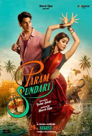 Param Sundari 2025 Hindi Movie Poster