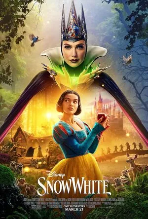 Snow White 2025 Hindi Dual Audio Movie Poster