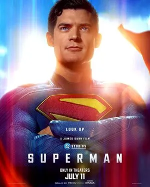 Superman 2025 Hindi Dual Audio Movie Poster