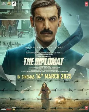 The Diplomat 2025 Hindi Audio Movie Poster