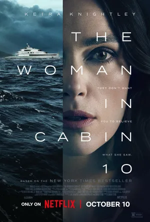 The Woman in Cabin 10 2025 Hindi Dual Audio Movie Poster