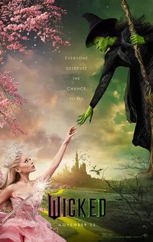 Wicked 2024 Hindi Dual Audio Movie Poster