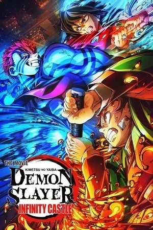 Demon Slayer: Kimetsu no Yaiba Infinity Castle 2025 Hindi - English Dual Audio Movie Poster