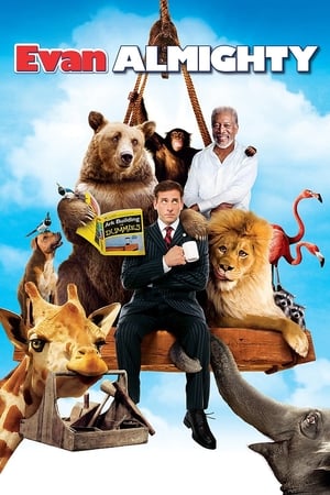 Evan Almighty (2007) Hindi Dual Audio 300MB Movie Poster