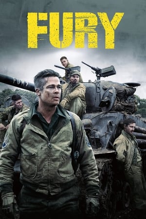 Fury (2014) Hindi Dual Audio 430MB Movie Poster