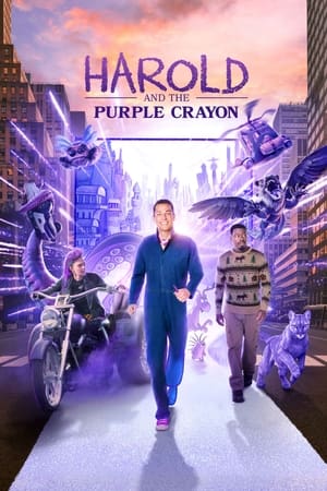 Harold and the Purple Crayon (2024) Hindi Dual Audio – 720p – Movie Poster