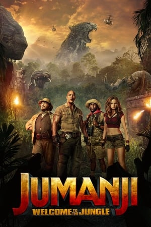 Jumanji: Welcome to the Jungle (2017) Dual Audio Hindi Full Movie ORG - 1.1GB Movie Poster
