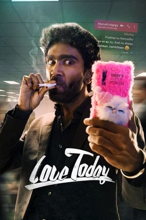 Love Today (2022) Hindi (HQ Dubbed) Movie – Movie Poster