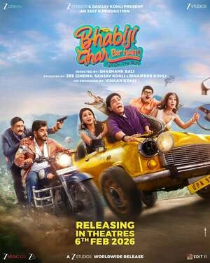 Bhabiji Ghar Par Hain: Fun on the Run 2026 Hindi Audio Movie Poster