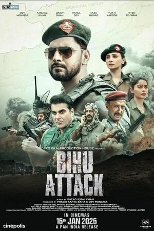 Bihu attack 2026 Hindi Audio Movie Poster