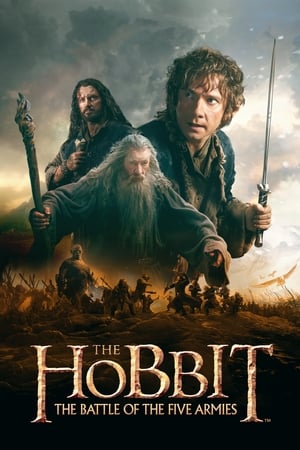 The Hobbit: The Battle of the Five Armies (2014) Hindi Dubbed [1.1GB] Download Movie Poster