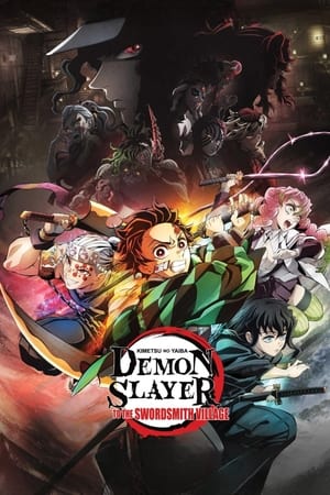 Demon Slayer Swordsmith Village (2023) Hindi Dual Audio – Movie Poster