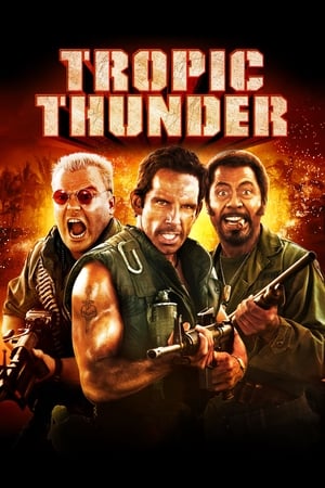 Tropic Thunder (2008) Hindi Dual Audio 350MB Movie Poster