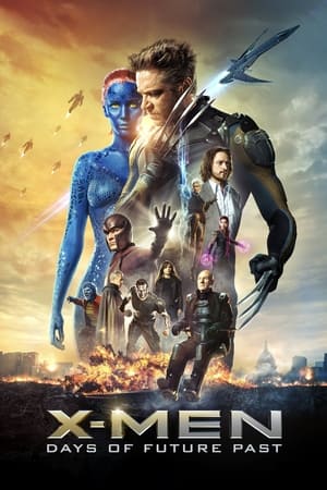 X-Men Days of Future Past (2014) Hindi Dual Audio [950MB] Movie Poster
